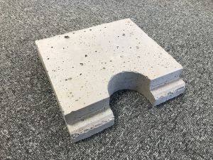 Ceramics grate (2 pieces in a pan)