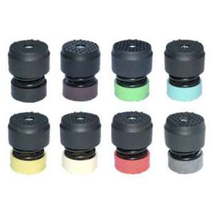 Vibrationsdämpare med stålfjäder 4-pack