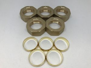 5pcs Nut and Compression Ring Conex 28