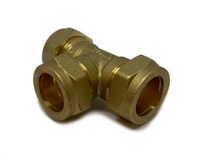 T-rör klämringskoppling 22 mm