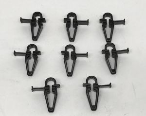 131. Snap lock, 1.5mm. 8 pcs/package