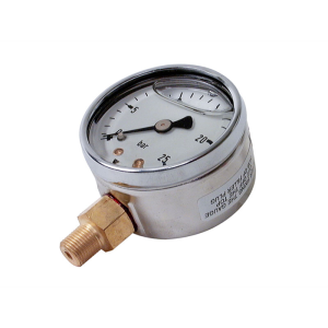 Manometer 25 Bar Vätskefylld