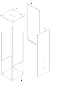 004A. Right panel plate to IVT and Bosch Heat Pumps