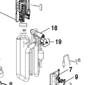 018C. 4-way valve to Nordic Inverter & Bosch Compress 5000/7000