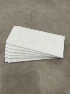 6-pack Originalfilter för NIBE  F370, F372, F730, F750, FLM och SAM 40  – 445 x 196 x 10 mm