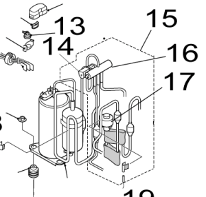 Expansion valve for Nordic Inverter GR N / FR-N