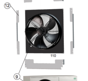 Fan to CTC Ecoair 110