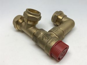 Safety valve 2.5 bar kpl.