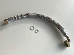 017bC. Flexible hose 3/4" with 90 degree bend length = 480mm