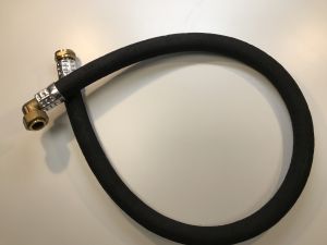 Hose 1" L = 1380 straight / angle X15 - IVT Premiumline X11, X15