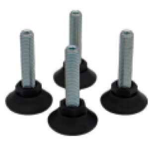 4-pack Standardfötter RX - Comfortzone